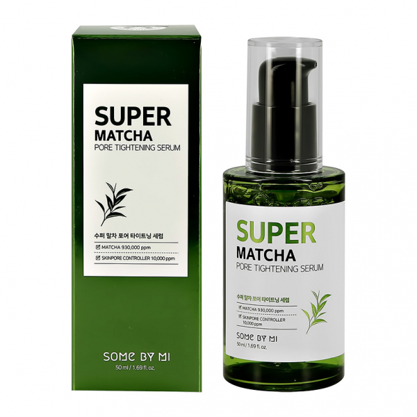 Сыворотка для лица `SOME BY MI` SUPER MATCHA с экстрактом чая матча (для сужения пор) 50 мл